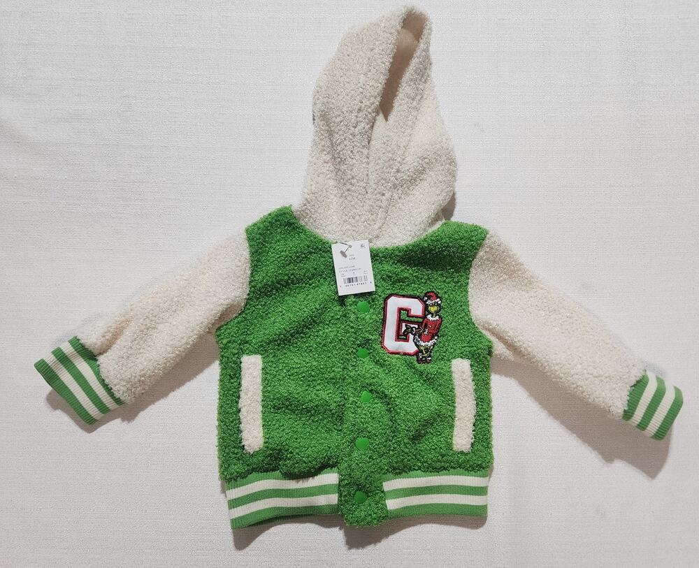 The Grinch toddler jacket 12M